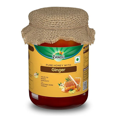 Zandu Pure Honey with Ginger